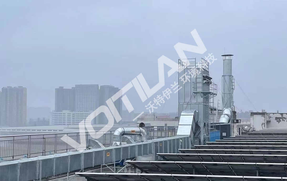 湖南某汽车制造有限公司废气处理设备