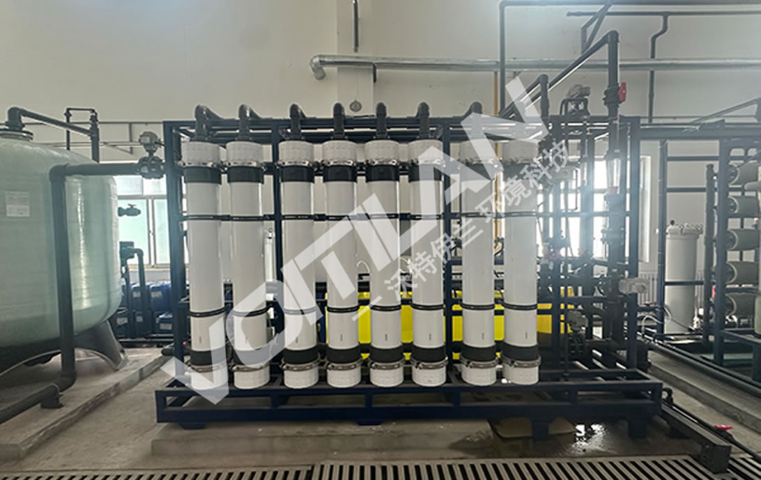 甘肃河西硅业新材料有限公司200吨每天高盐水处理设备